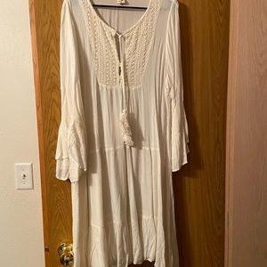 Boho peasant dress